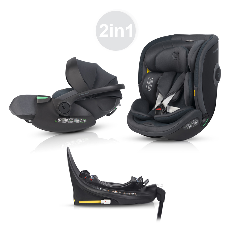 Σετ Καθισμάτων Αυτοκινήτου EasyGo 2in1 Buz Xtd Pro i Buz Pro Body Granito