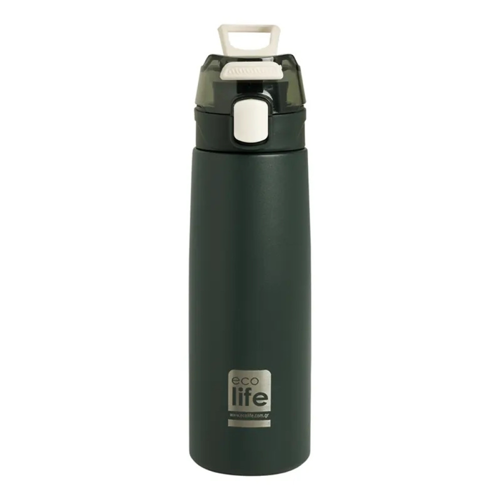 Μεταλλικό Μπουκάλι Θερμός EcoLife 550ml Dark Green