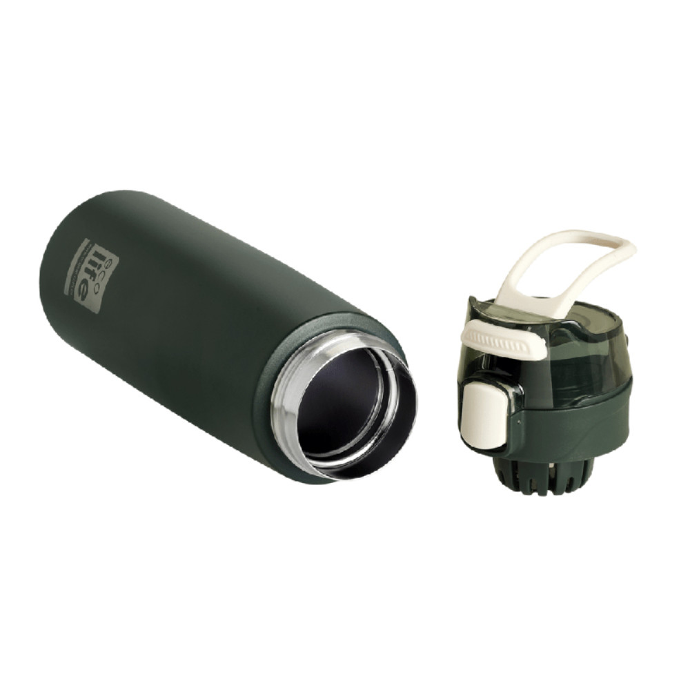 Μεταλλικό Μπουκάλι Θερμός EcoLife 550ml Dark Green