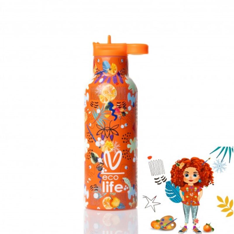 Παγούρι Θερμός Ecolife 500ml Vasiliki Ice 