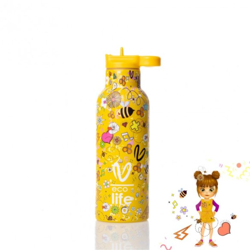 Παγούρι Θερμός Ecolife 500ml Vasiliki Joy 