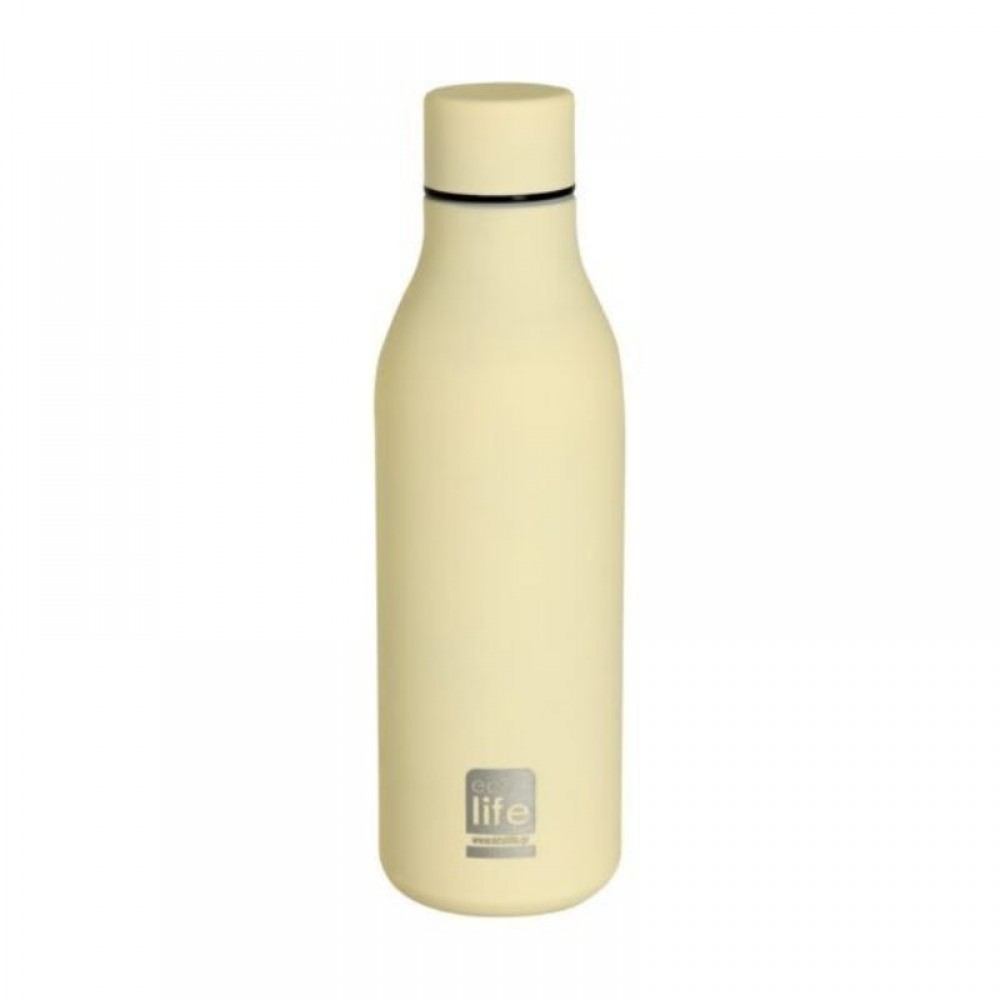 Παγούρι Θερμός Ecolife 550ml Cream Παγούρι Θερμός Ecolife 550ml Cream