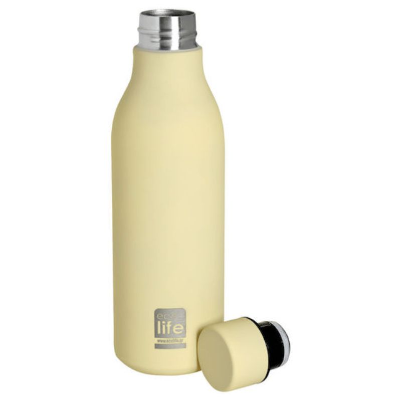Παγούρι Θερμός Ecolife 550ml Cream 