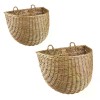 Διακοσμητικά Ψάθινα Καλάθια Τοίχου Egmont Τoys (2τεμ.)