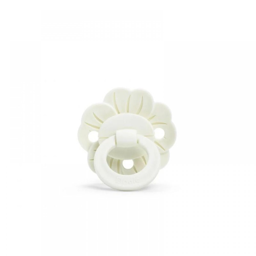 Πιπίλα Σιλικόνης Elodie Details Binky Bloom Vannila White 3m+ Πιπίλα Σιλικόνης Elodie Details Binky Bloom Vannila White 3m+