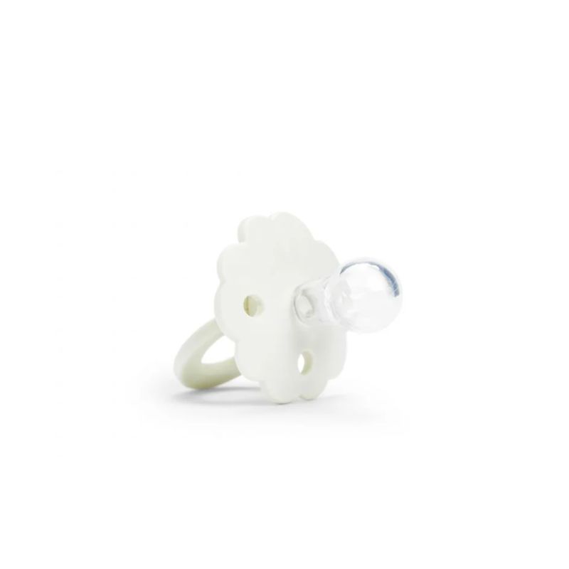 Πιπίλα Σιλικόνης Elodie Details Binky Bloom Vannila White 3m+