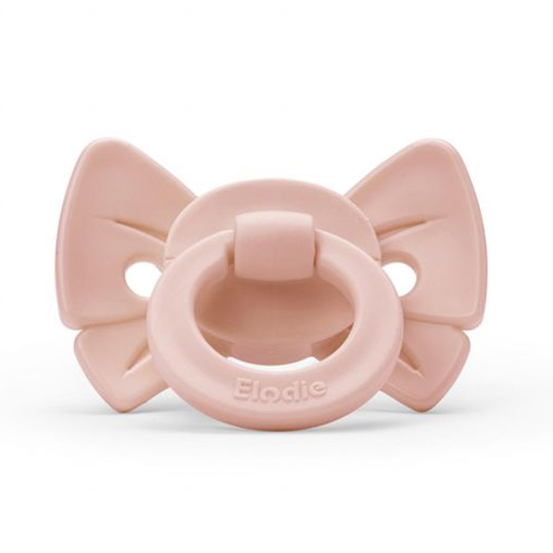 Πιπίλα Σιλικόνης Elodie Details Binky Bow Misty Pink (3m+) 