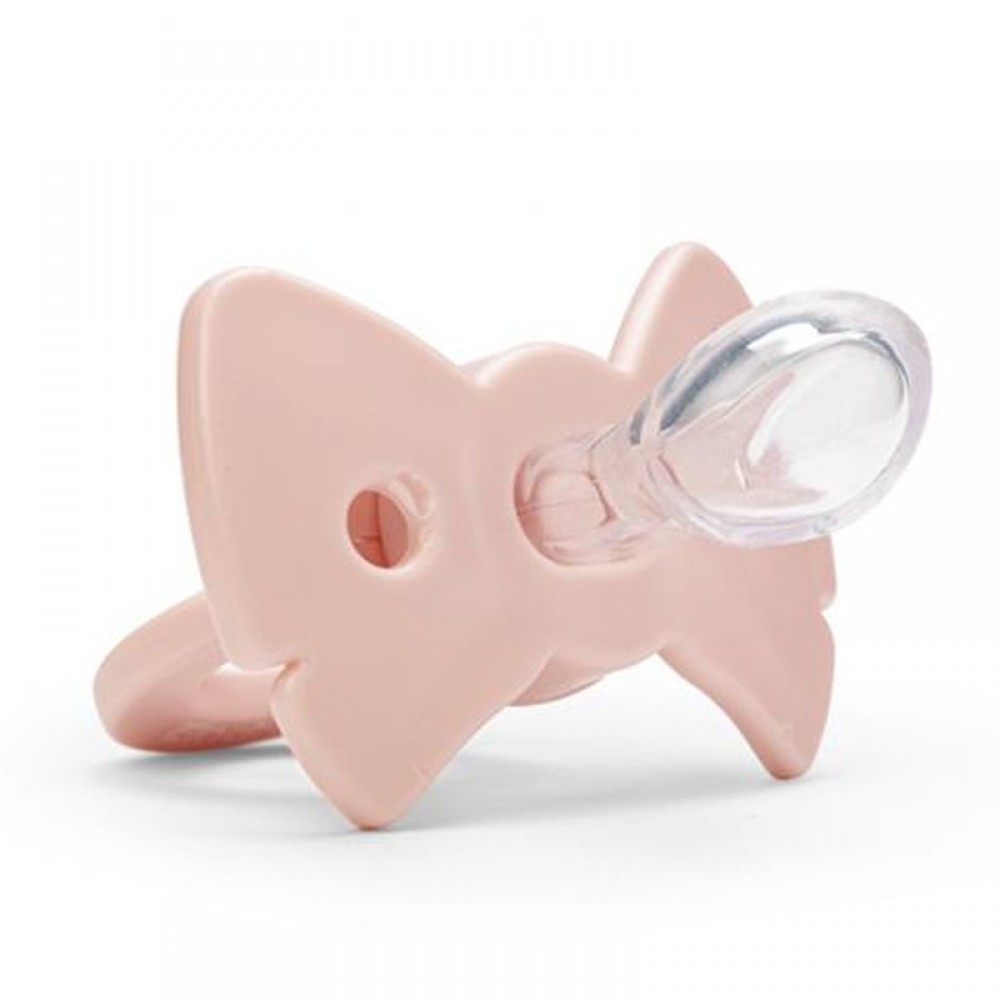 Πιπίλα Σιλικόνης Elodie Details Binky Bow Misty Pink (3m+) 