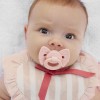 Πιπίλα Σιλικόνης Elodie Details Binky Bow Misty Pink (3m+) 