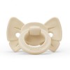 Πιπίλα Σιλικόνης Elodie Details Binky Bow Oat White (3m+)