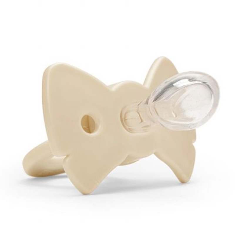 Πιπίλα Σιλικόνης Elodie Details Binky Bow Oat White (3m+)