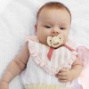 Πιπίλα Σιλικόνης Elodie Details Binky Bow Oat White (3m+)