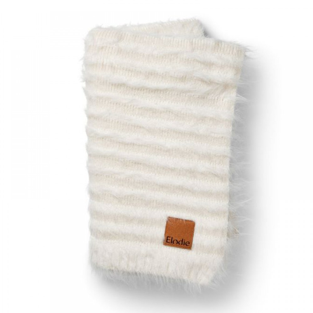 Κουβέρτα Elodie Details Furry Knit Vanilla White