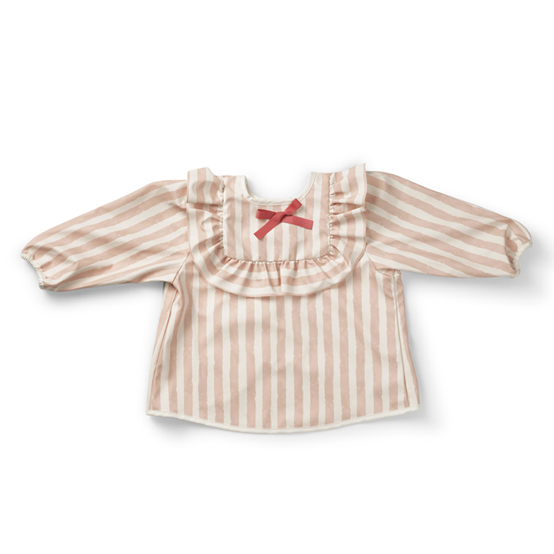 Σαλιάρα με μανίκια Elodie Details Candy Stripes