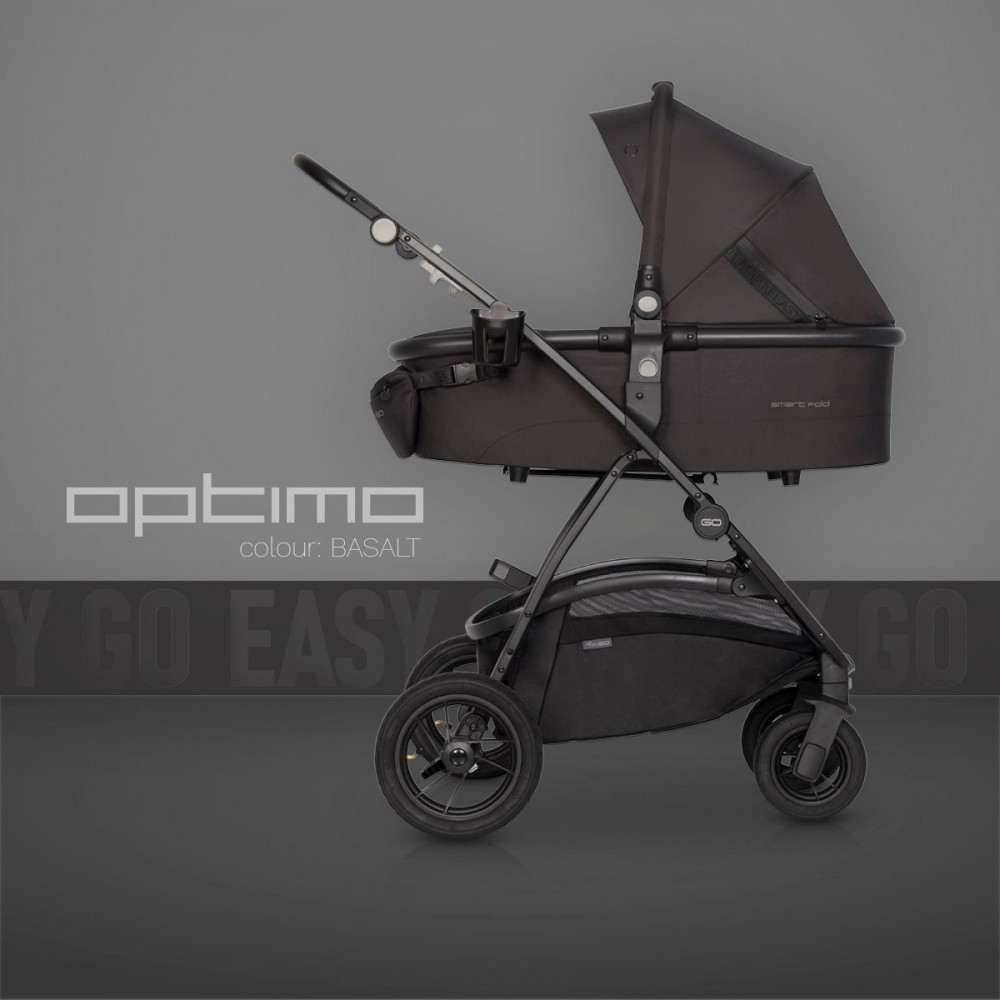 Πολυκαρότσι Eurocart EasyGo Optimo 2 in 1 Basalt