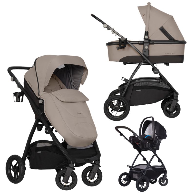 Πολυκαρότσι Eurocart EasyGo Optimo 3 in 1 Taupe