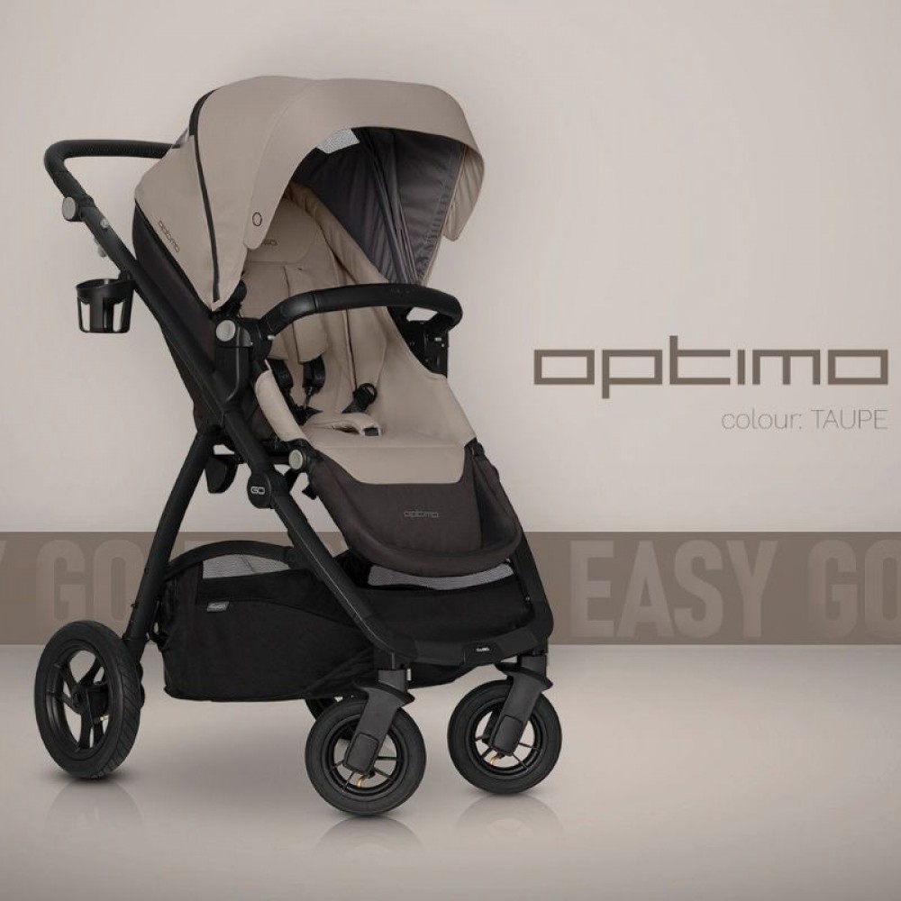 Πολυκαρότσι Eurocart EasyGo Optimo 2 in 1 Taupe