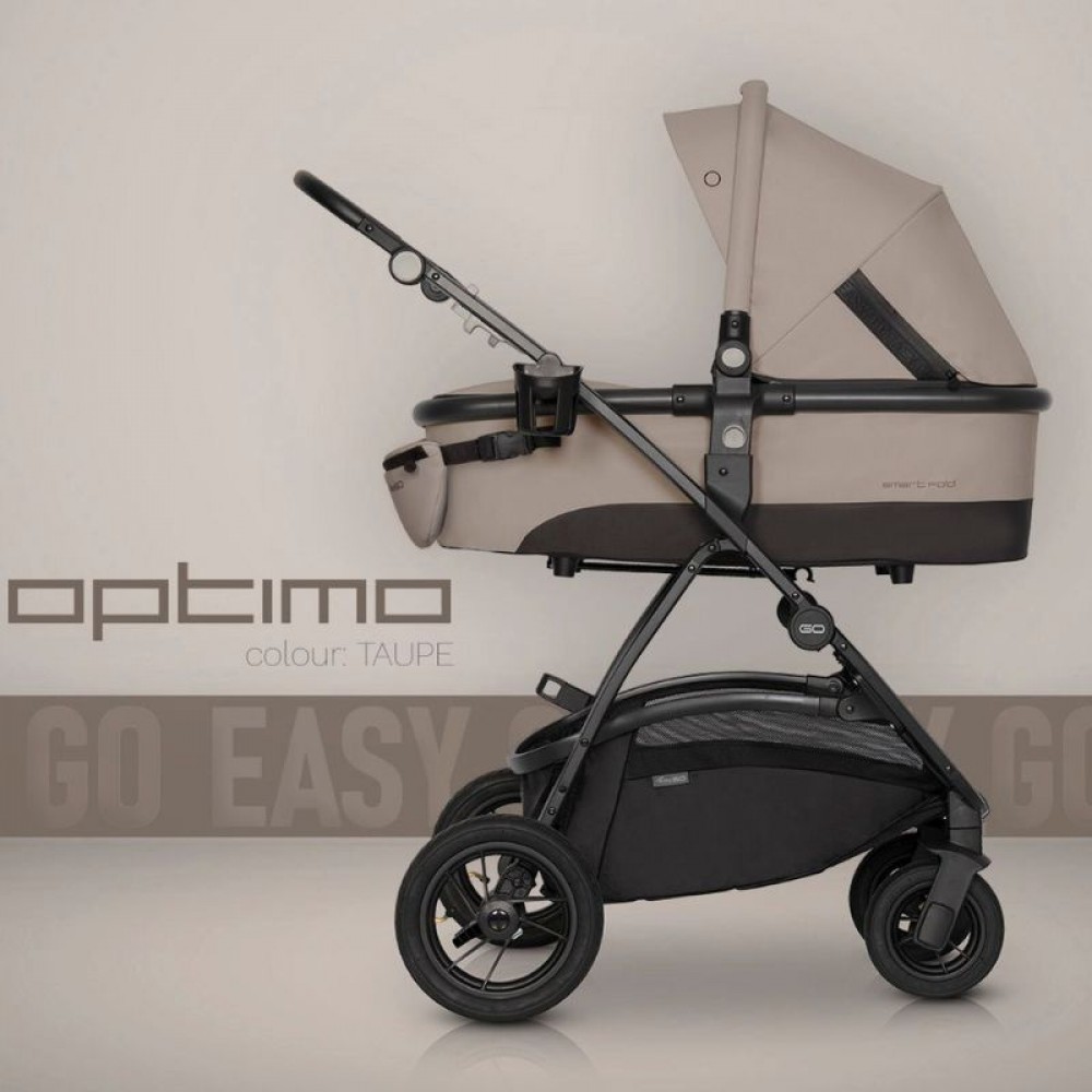 Πολυκαρότσι Eurocart EasyGo Optimo 2 in 1 Taupe