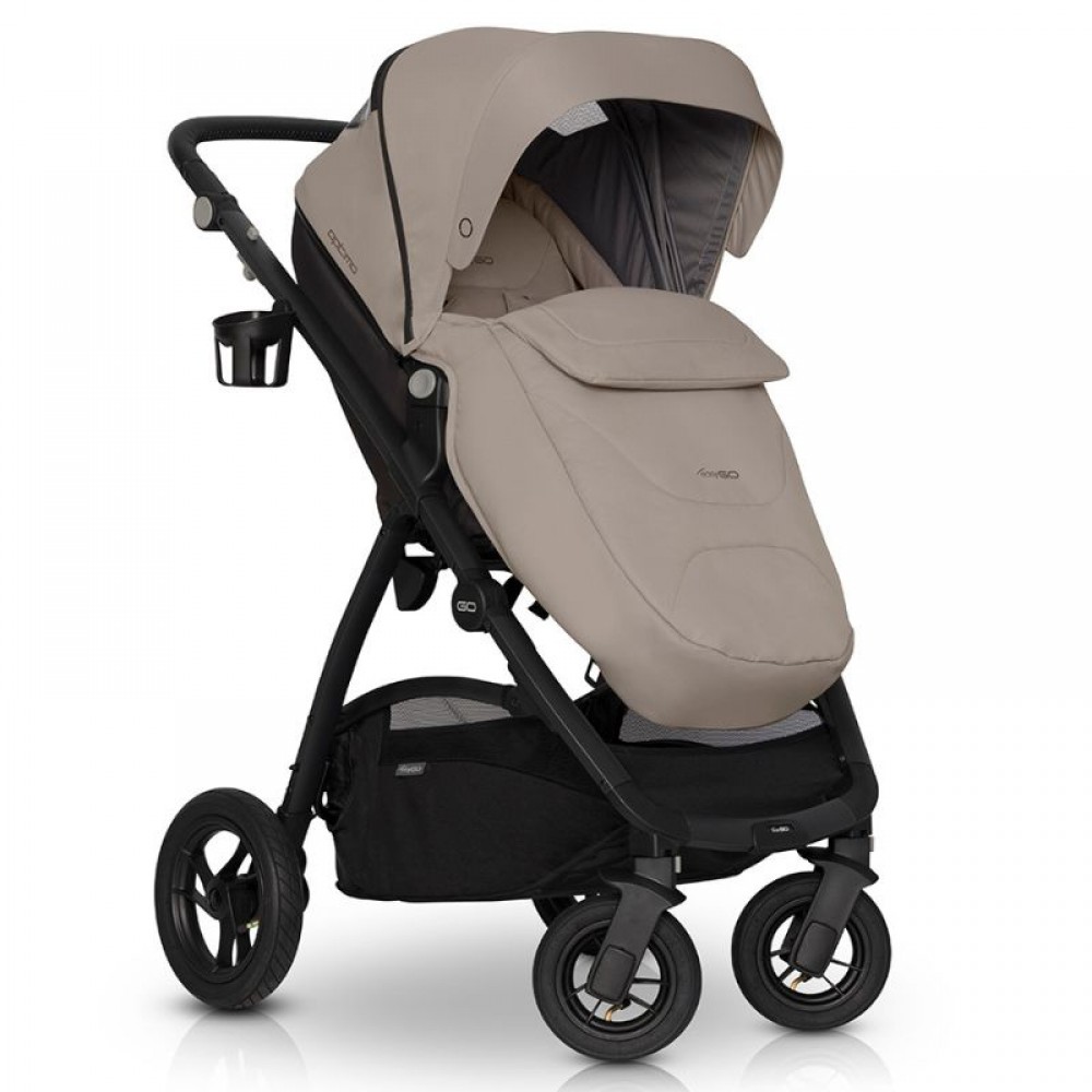 Πολυκαρότσι Eurocart EasyGo Optimo 3 in 1 Taupe