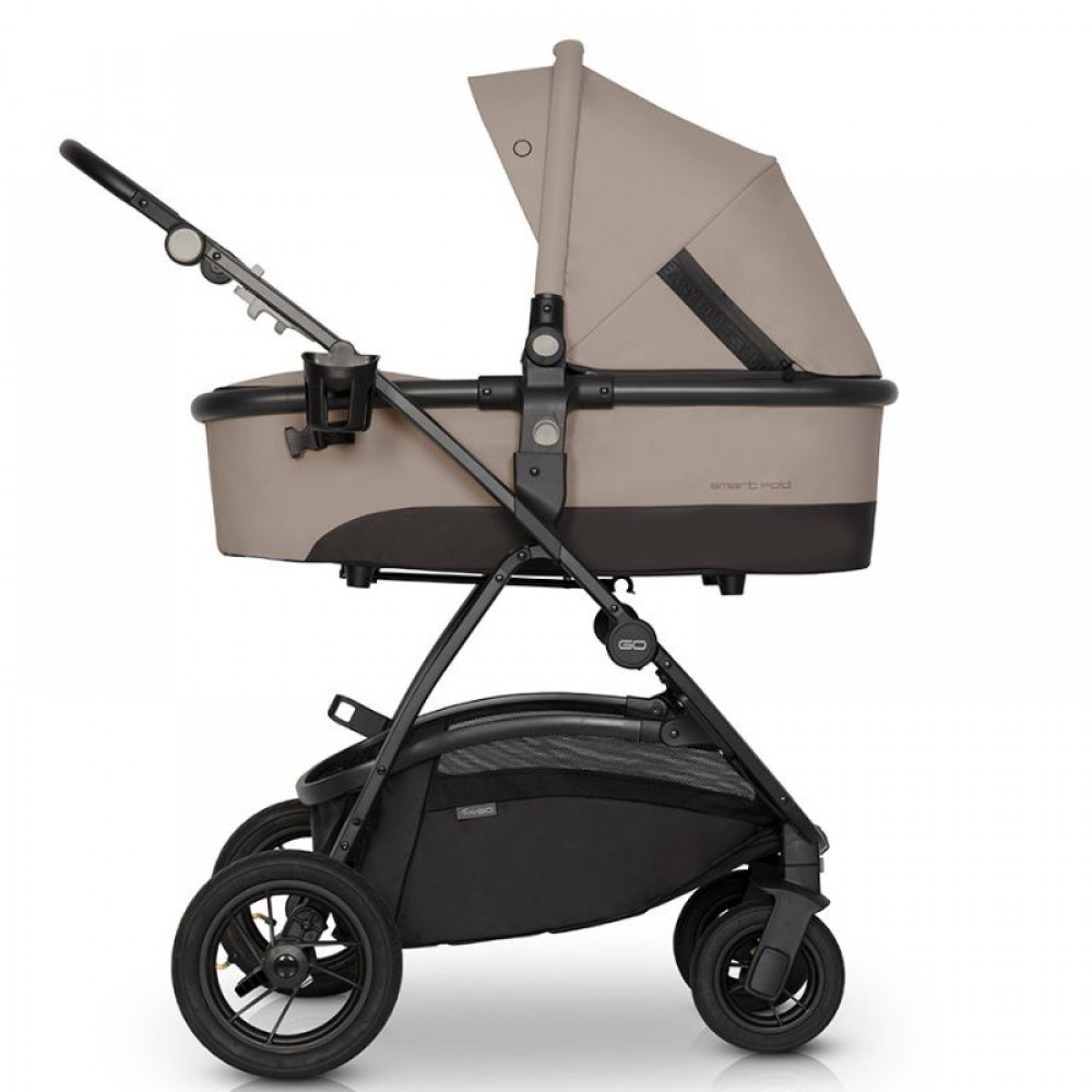 Πολυκαρότσι Eurocart EasyGo Optimo 2 in 1 Taupe