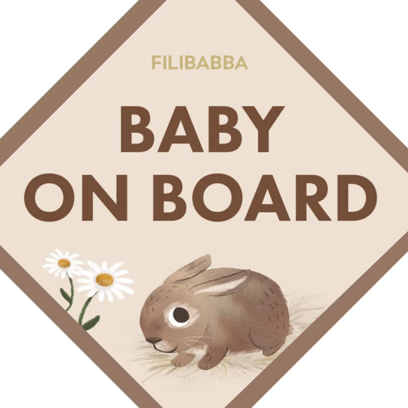 Σήμα Αυτοκινήτου Filibabba Baby on Board