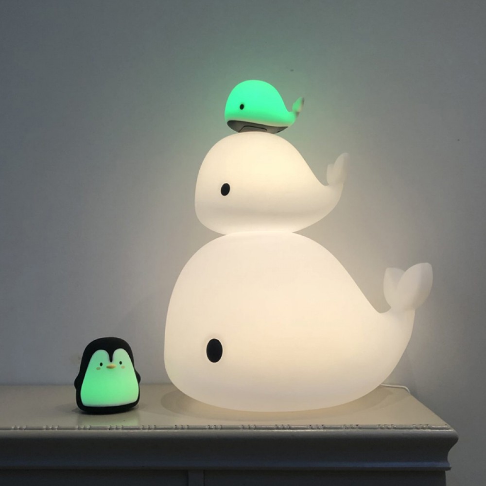 Φωτάκι Νυκτός LED Filibabba Christian the Whale 30cm