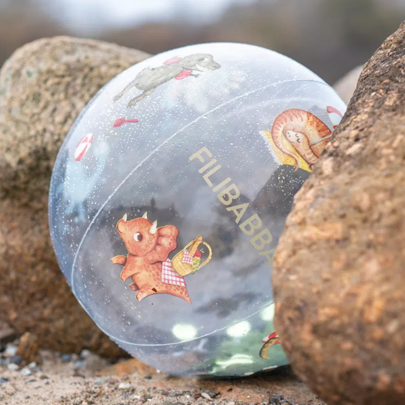 Μπάλα Θαλάσσης Filibabba Dino Beach Confetti