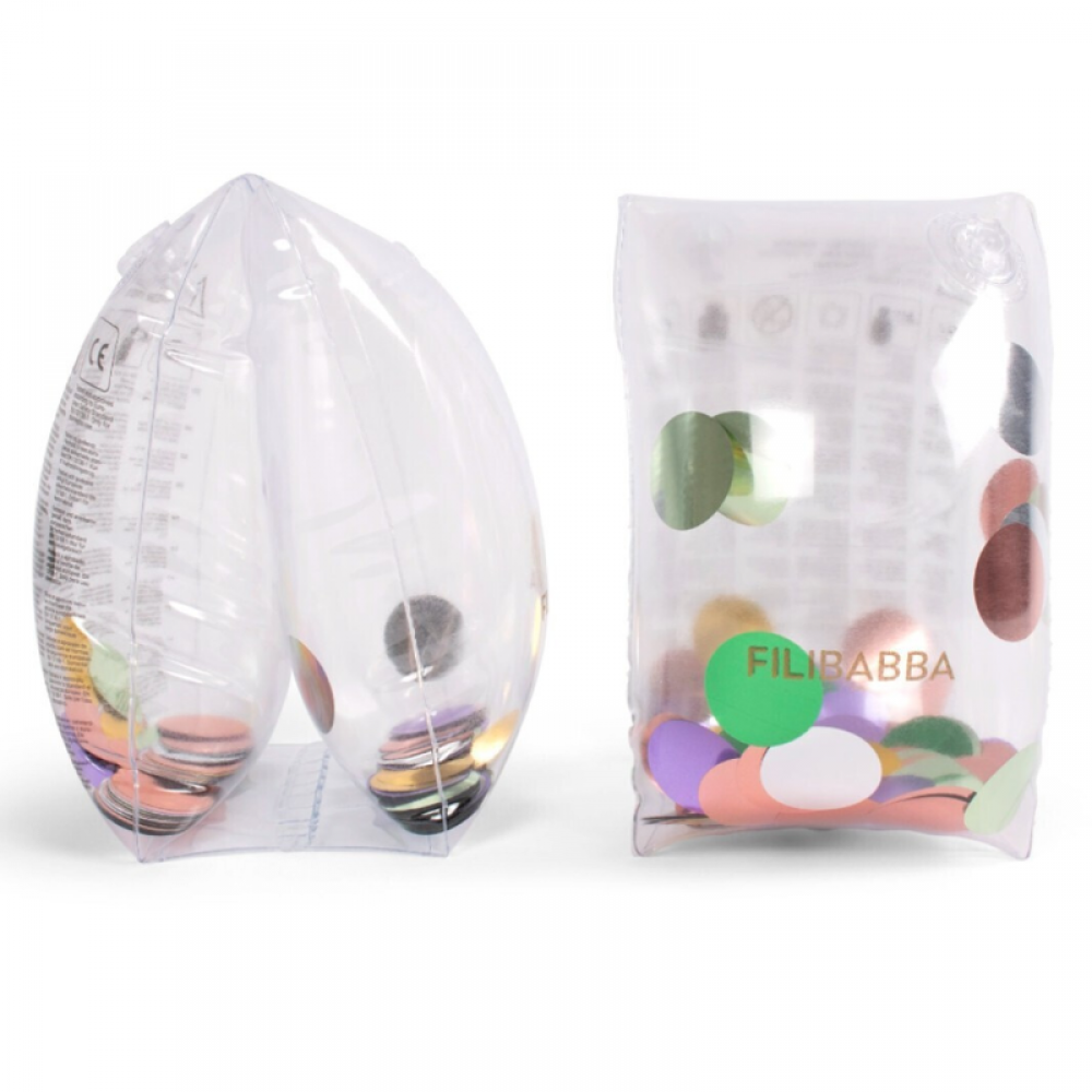 Μπρατσάκια Filibabba Rainbow Confetti Μπρατσάκια Filibabba Rainbow Confetti