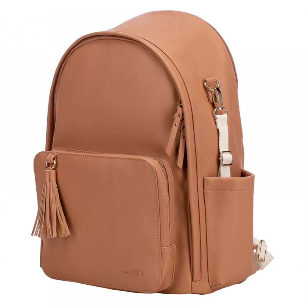 Τσάντα Αλλαξιέρα FreeOn Glamour Brown Τσάντα Αλλαξιέρα FreeOn Glamour Brown