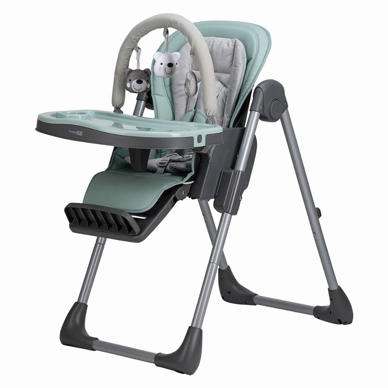 Κάθισμα Φαγητού FreeOn Lan 2in1 Light Green