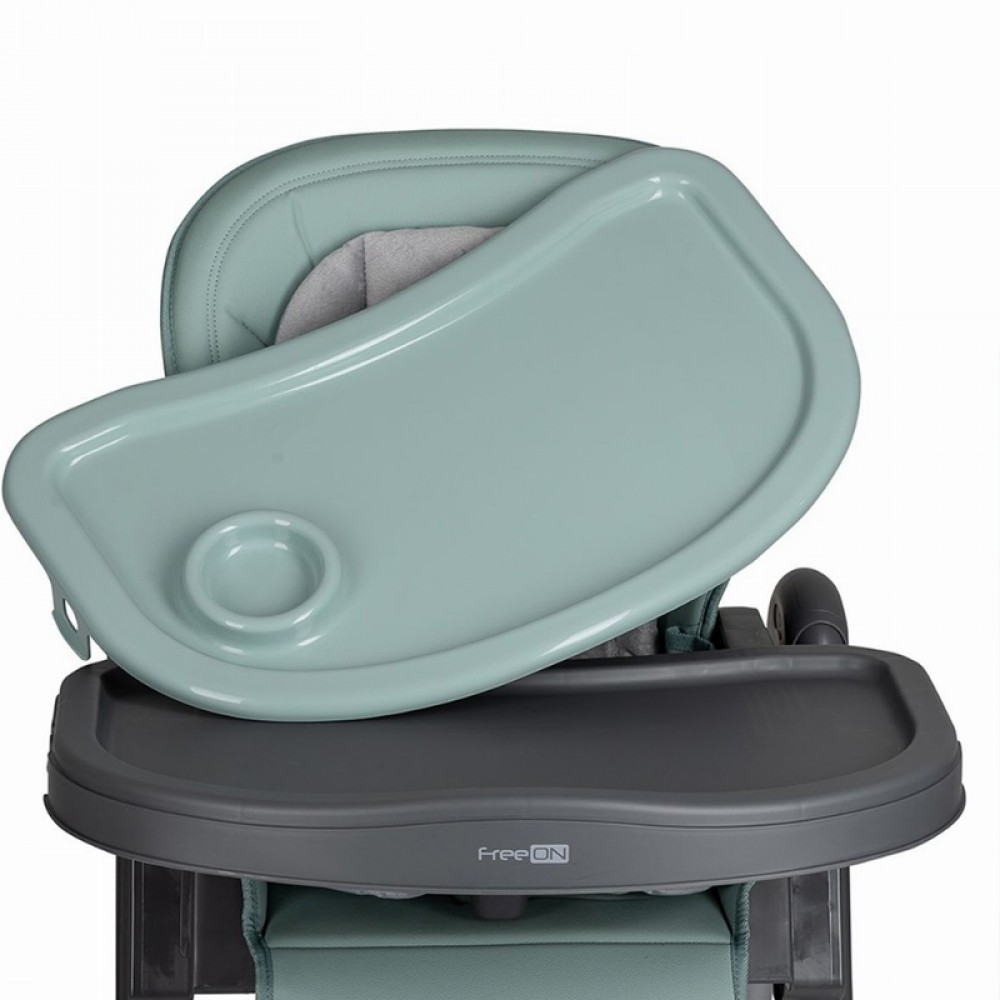 Κάθισμα Φαγητού FreeOn Lan 2in1 Light Green Κάθισμα Φαγητού FreeOn Lan 2in1 Light Green