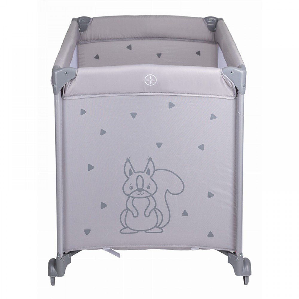 Παρκοκρέβατο FreeOn Travel Cot Nap 1 Layer Grey