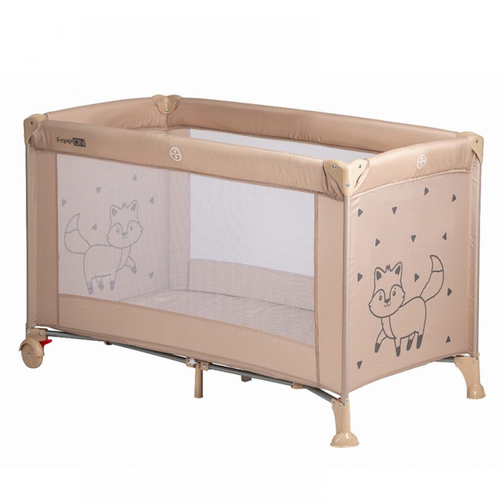 Παρκοκρέβατο FreeOn Travel Cot Nap 1 Layer Beige