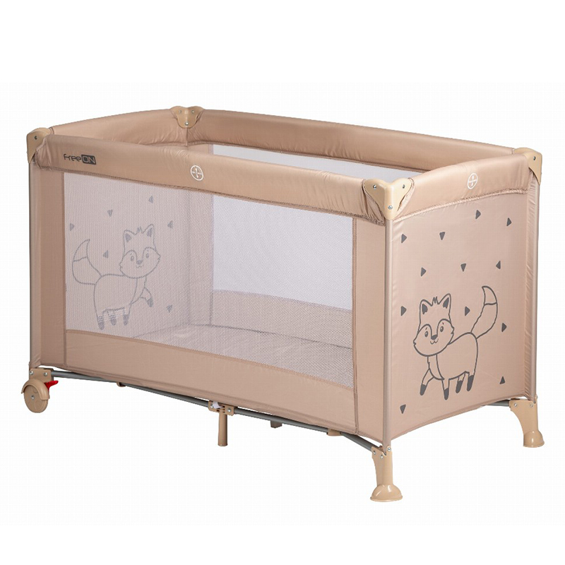 Παρκοκρέβατο FreeOn Travel Cot Nap 1 Layer Beige