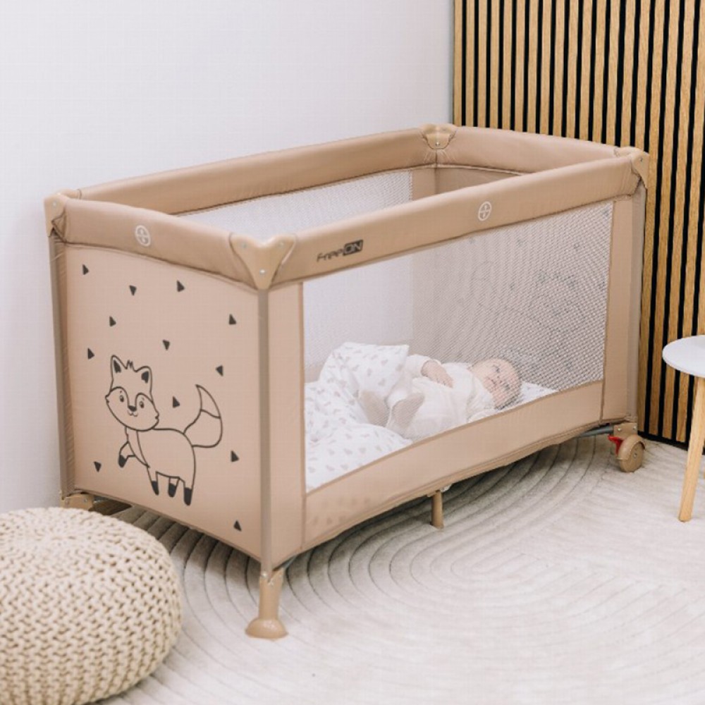 Παρκοκρέβατο FreeOn Travel Cot Nap 1 Layer Beige