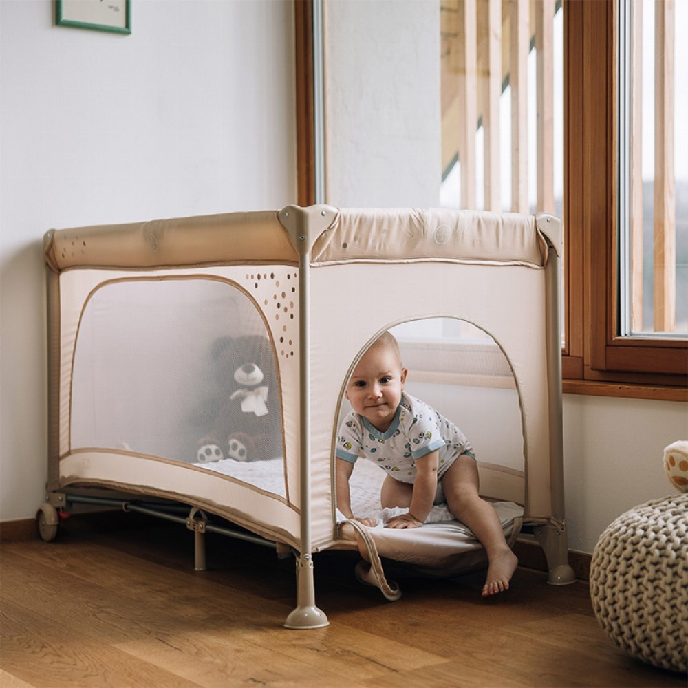 Παρκοκρέβατο FreeOn Travel Cot Nook Beige