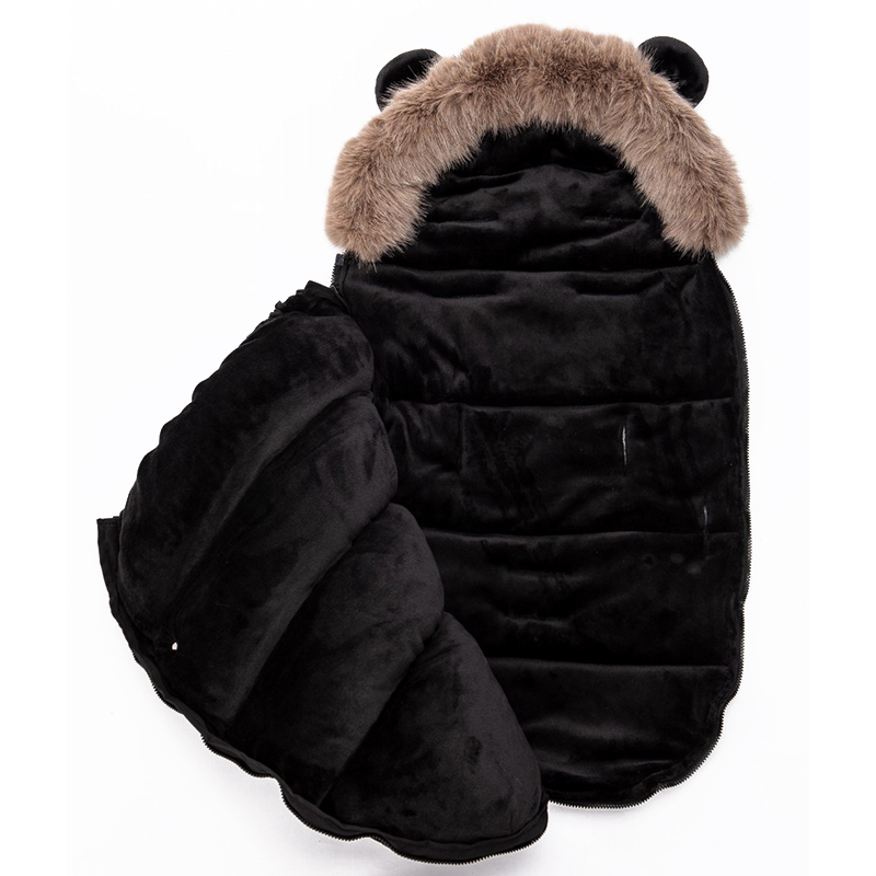 Αδιάβροχος Ποδόσακος Καροτσιού FreeOn Arctic Black