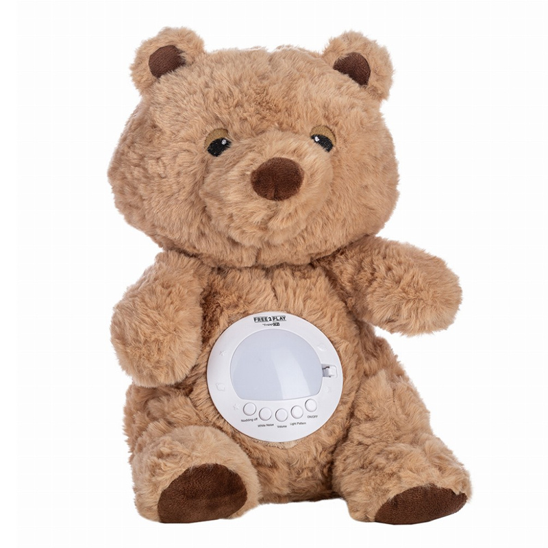 Προτζέκτορας με Ήχους FreeOn Soothing Plush Teddy Bear