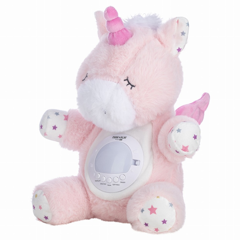 Προτζέκτορας με Ήχους FreeOn Soothing Plush Unicorn