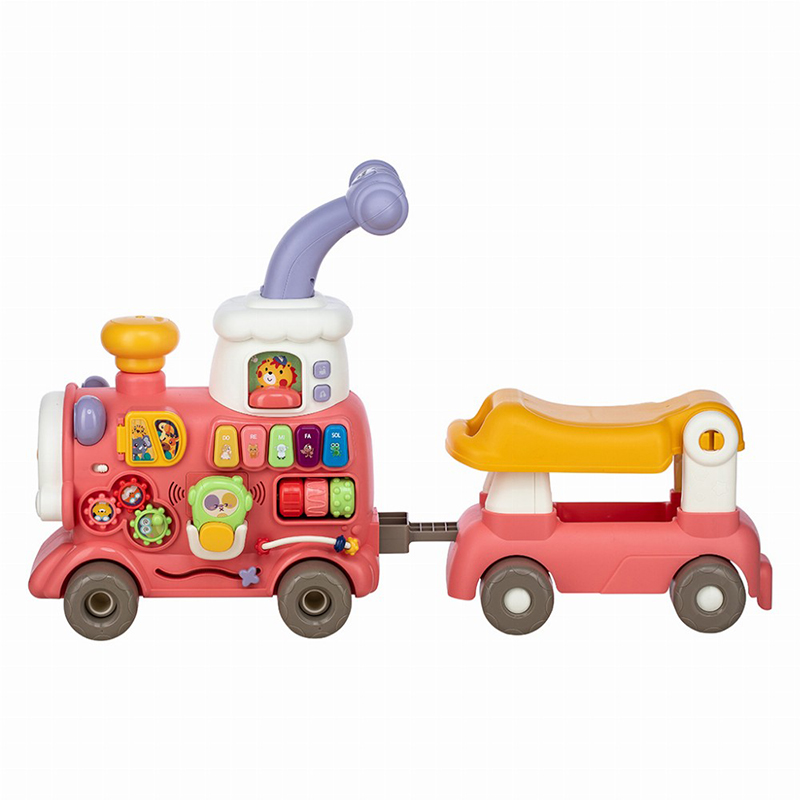 Περπατούρα FreeOn 5in1 Magic Train Pink