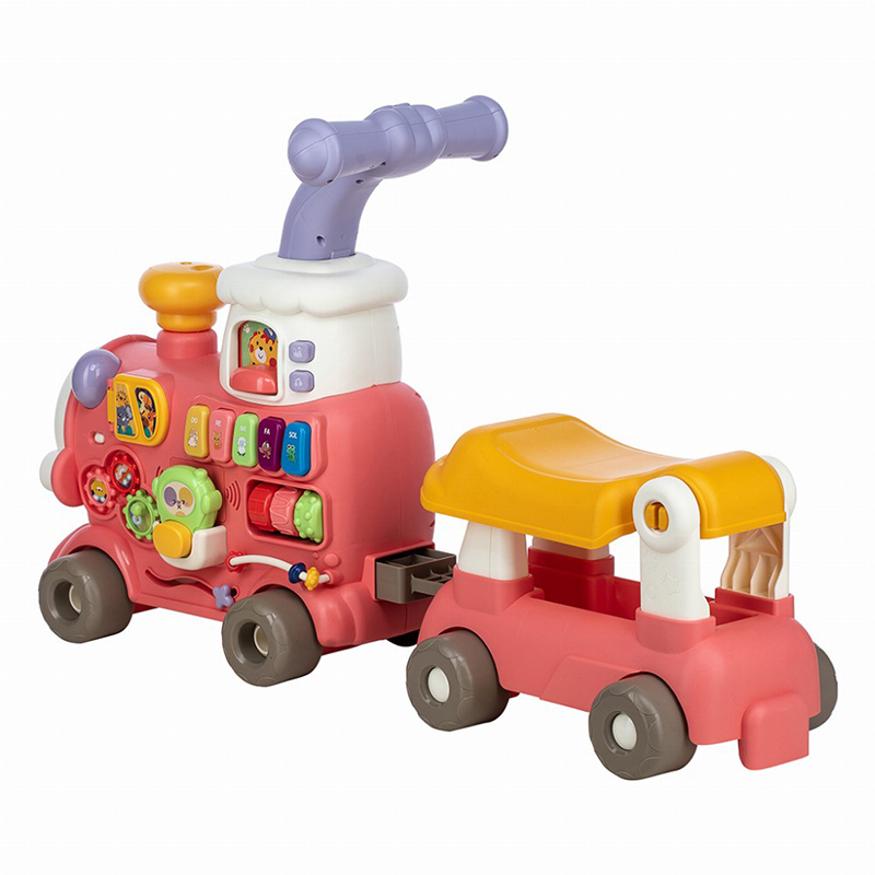 Περπατούρα FreeOn 5in1 Magic Train Pink