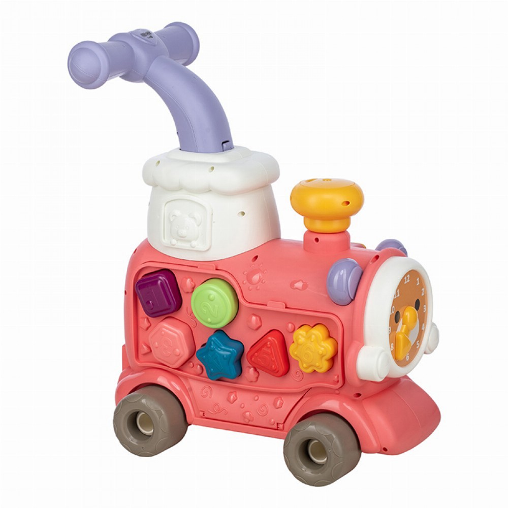 Περπατούρα FreeOn 5in1 Magic Train Pink