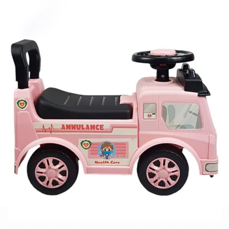 Περπατούρα FreeOn Ασθενοφόρο Ride On Pink