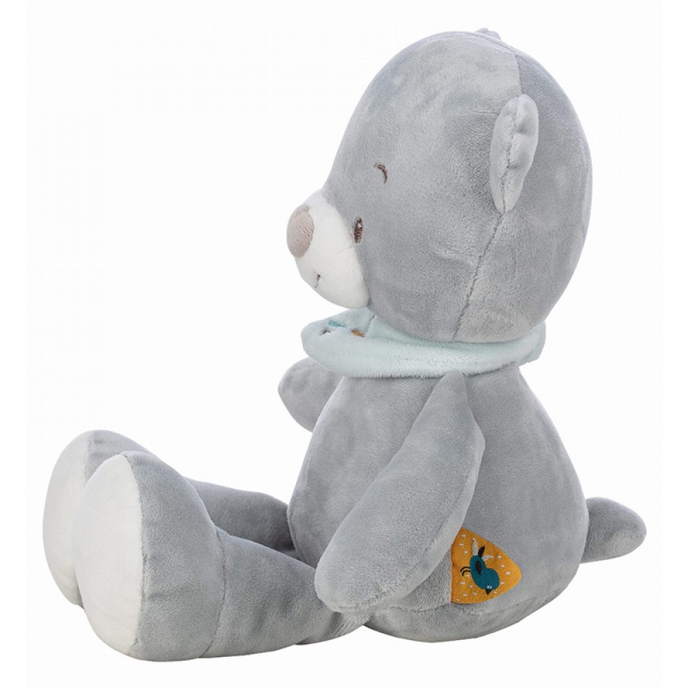 Λούτρινο Παιχνίδι FreeOn Max The Bear Grey