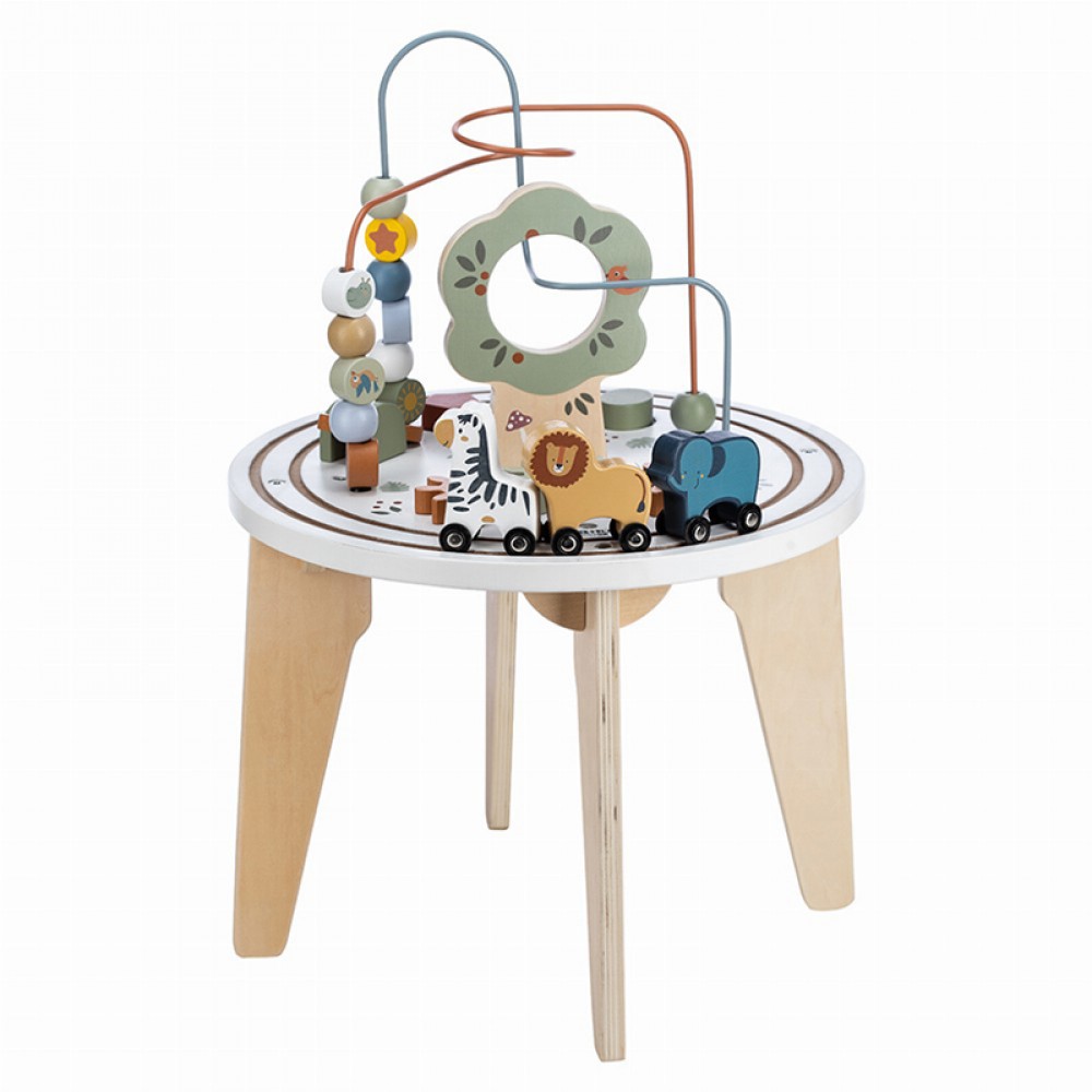Ξύλινο Τραπεζάκι Δραστηριοτήτων FreeOn Think & Play