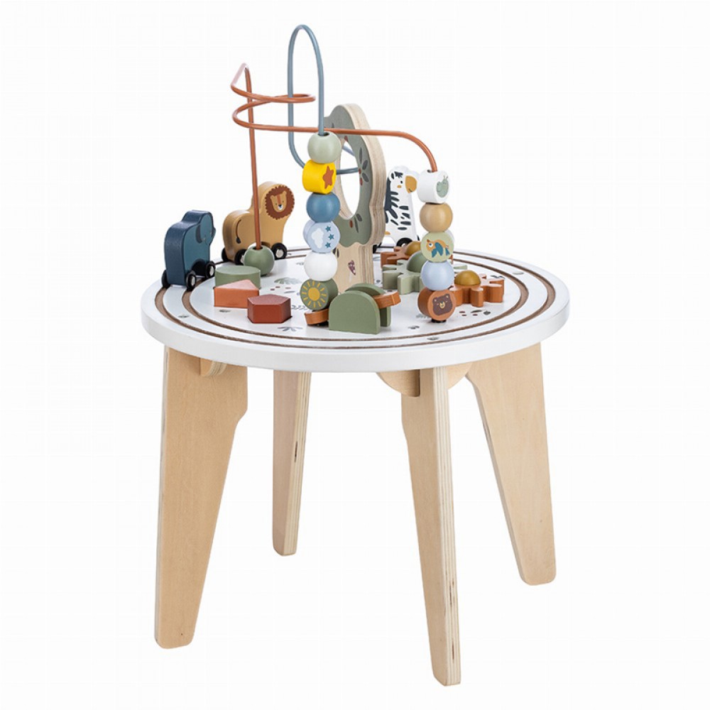 Ξύλινο Τραπεζάκι Δραστηριοτήτων FreeOn Think & Play