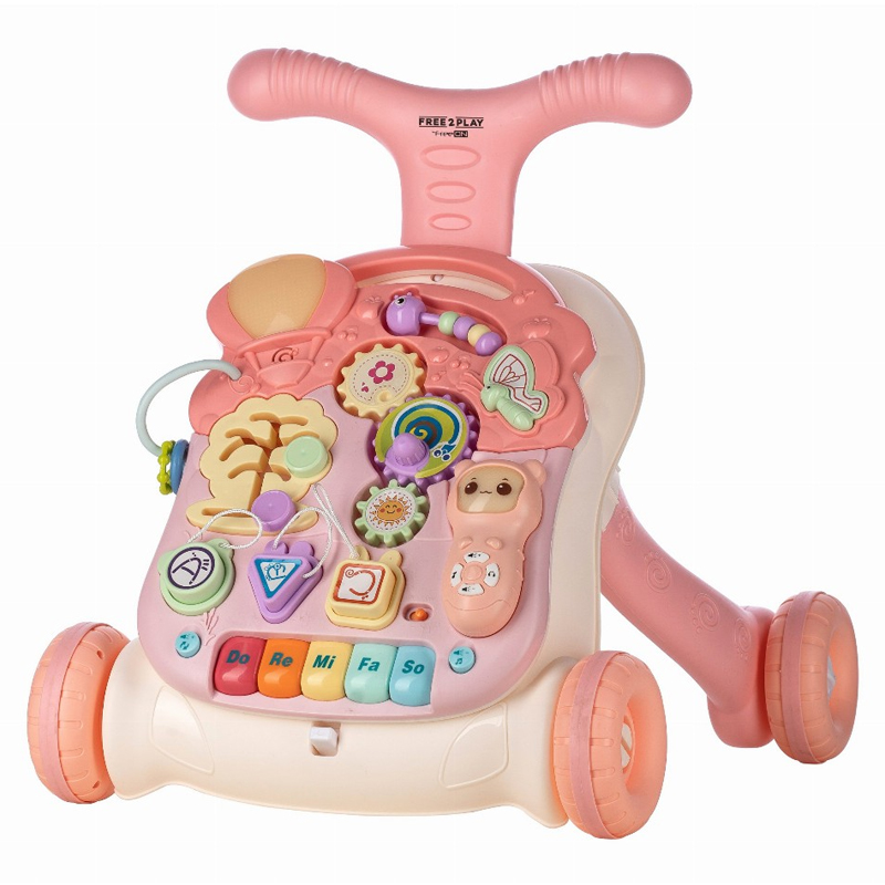 Στράτα - Τραπεζάκι Δραστηριοτήτων FreeOn Walk & Play 2in1 Pink