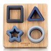 Ξύλινο Εκπαιδευτικό FreeOn Shapes on Tray Blue