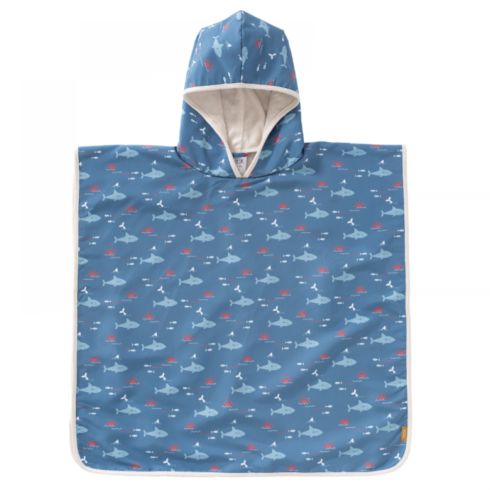 Παιδικό Poncho με Προστασία UV50 Fresk Shark Παιδικό Poncho με Προστασία UV50 Fresk Shark