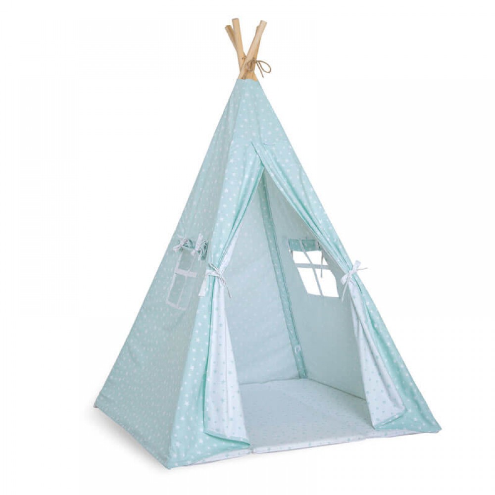 Παιδική Σκηνή Funna Baby Tepee Aqua mint Παιδική Σκηνή Funna Baby Tepee Aqua mint